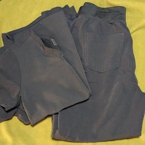 Figs dark harbor jogger set